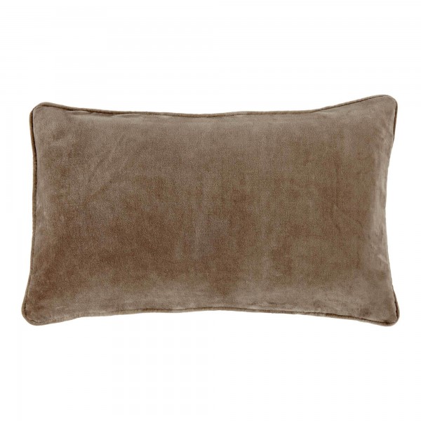 Longchamp Beige Velvet 30 x 50 Cushion Cover With Interior