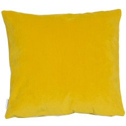 Saffron Velvet 45 x 45 Cushion Complete with Duck Feather Interior
