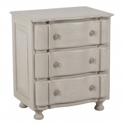 French Grey Bedside Table | Vermont